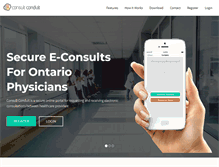 Tablet Screenshot of consultconduit.com